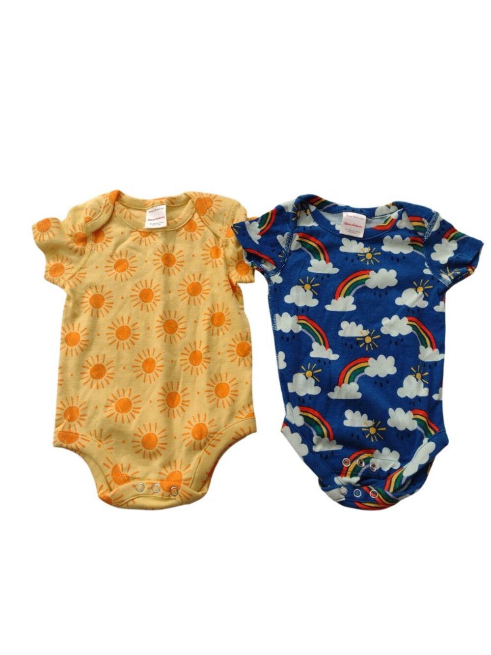 Hanna Andersson Baby Gap 6-12 mos Boy Unisex Summer Clothes Overalls Rompers - Picture 6 of 9